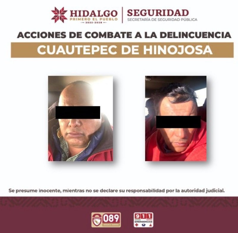 Detienen a Lider Huachicolero y Narcomenudista  de la Región de  Cuautepec