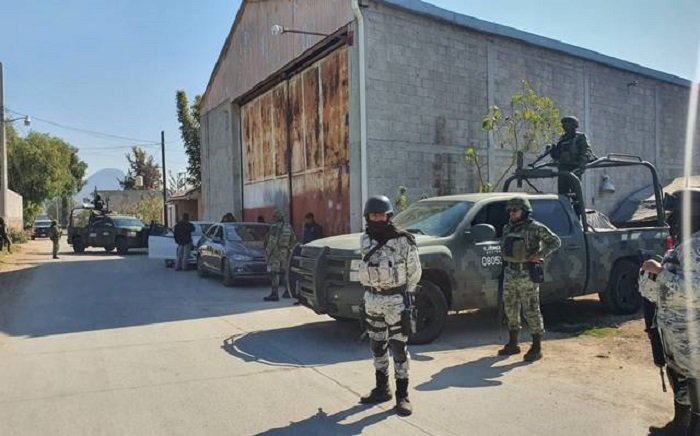 Macro Operativo de la PGJEH, GN y FGR en Santa Ana Ahuehuepan, Para Contener la Agresión de Huachicoleros