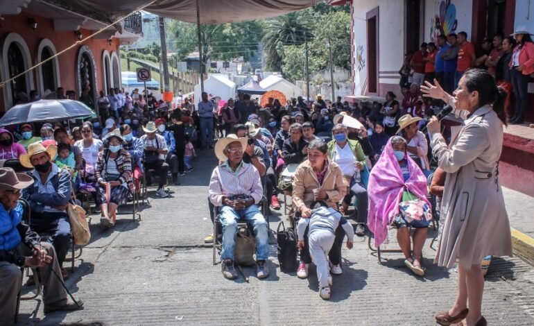 Brigadas de Salud por el Bienestar Recorrieron la Otomí-Tepehua