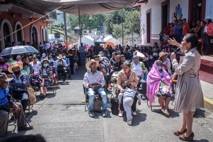 Brigadas de Salud por el Bienestar Recorrieron la Otomí-Tepehua