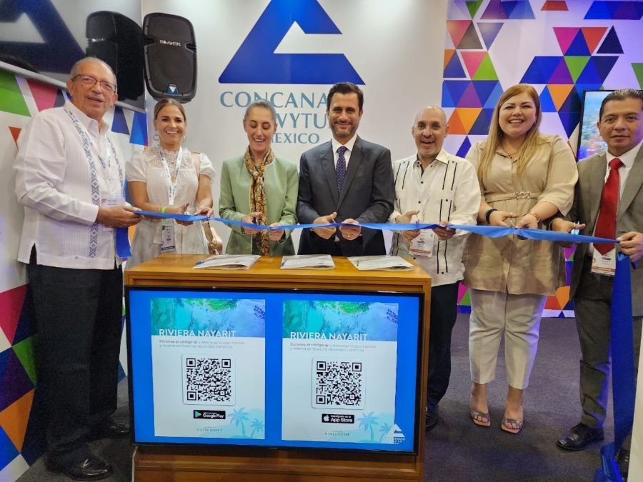 Inauguran Stand de CONCANACO SERVYTUR México en el Tianguis Turístico 2023