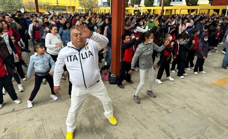 Seph en Coordinación Con El INHIDE Dieron Inicio a La Jornada Estatal de Activaciones Físicas Escolares