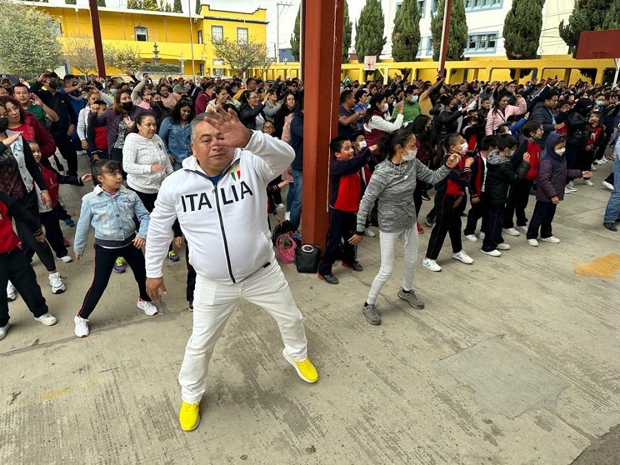 Seph en Coordinación Con El INHIDE Dieron Inicio a La Jornada Estatal de Activaciones Físicas Escolares