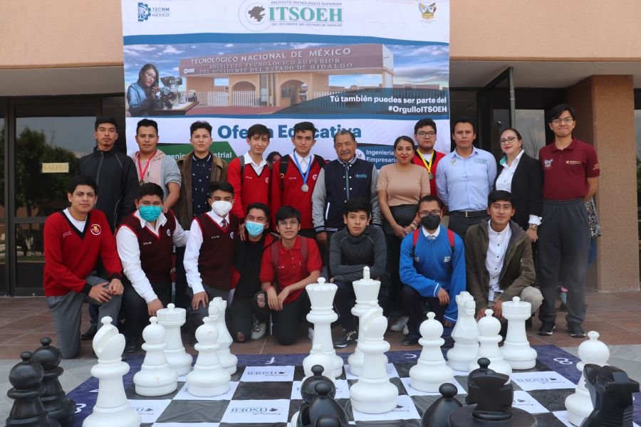 Disciplina, Respeto Y Competencia Sana, Se Vivió Durante el Primer Torneo de Ajedrez ITSOEH 2023