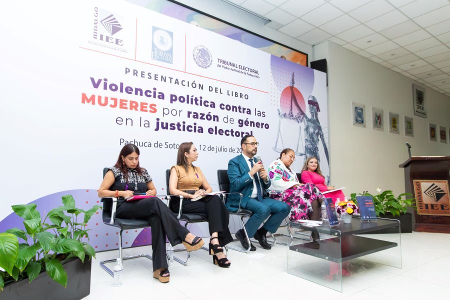 IEEH presenta Libro “Violencia política contra las mujeres por razón de género en la justicia electoral”