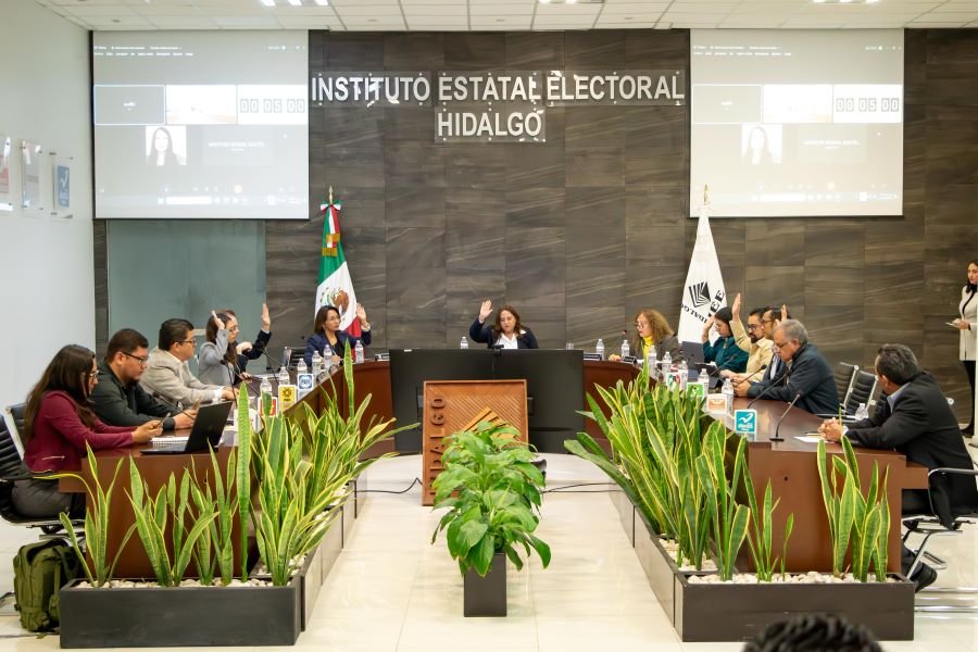 IEEH rinde Informes de cierre de liquidación de los otrora Partidos Políticos Locales PODEMOS y Más Por Hidalgo