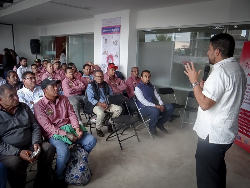 Capacitan a Taxistas de Pachuca en Cultura Turística