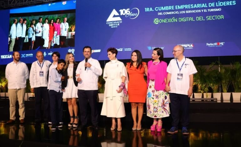 Cumbre Empresarial del 106 Aniversario de Concanaco Servytur Reunió a Líderes de Todo México