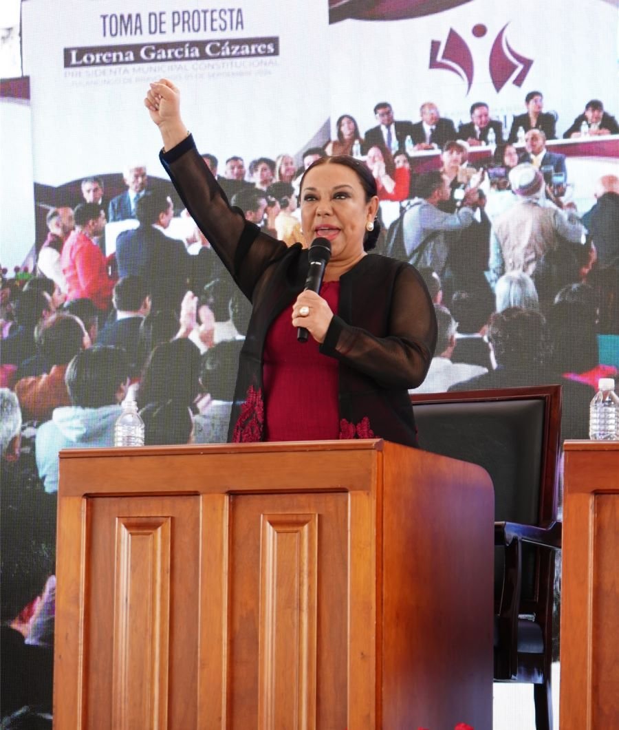 Lorena García Cázares Rindió Protesta Como la Primera Mujer Presidenta de Tulancingo