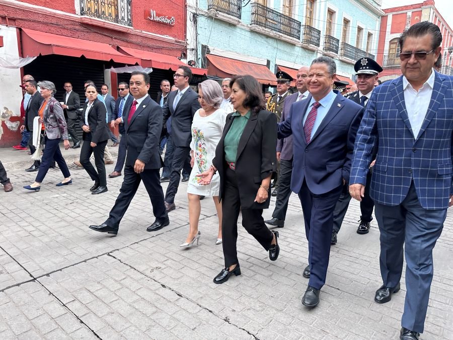 Recorre Gabinete de Gobierno Centro Histórico de Pachuca