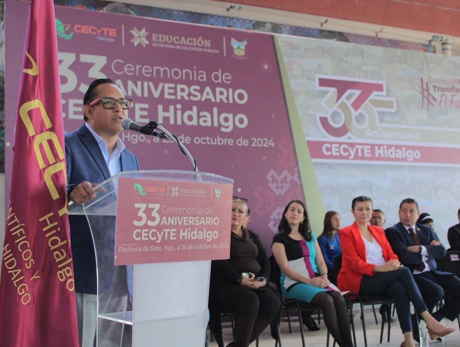 CECyTEH Celebra 33 Años Impulsando La Excelencia Educativa en Hidalgo