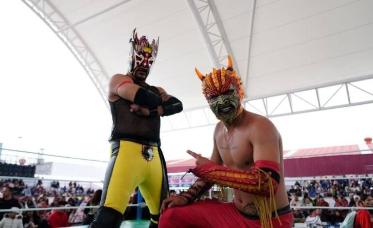 Gran espectáculo de Lucha Libre en la Feria de San Francisco Pachuca Hidalgo 2024