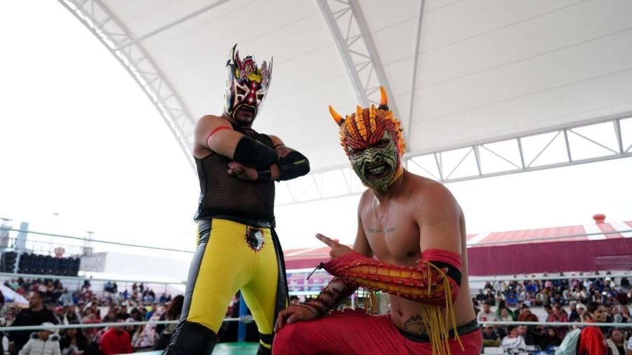 Gran espectáculo de Lucha Libre en la Feria de San Francisco Pachuca Hidalgo 2024