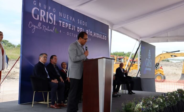 Grupo Grisi Inicia Construcción de Nuevo CEDIS en Hidalgo