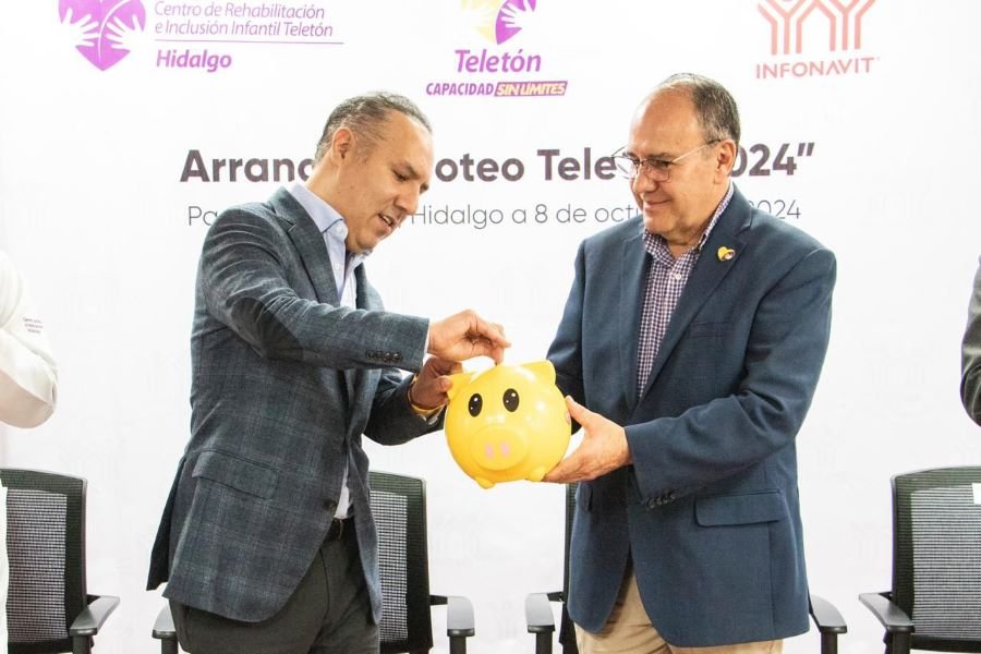 Inicia Boteo “Teletón 2024” En Infonavit Hidalgo: Canek Vázquez