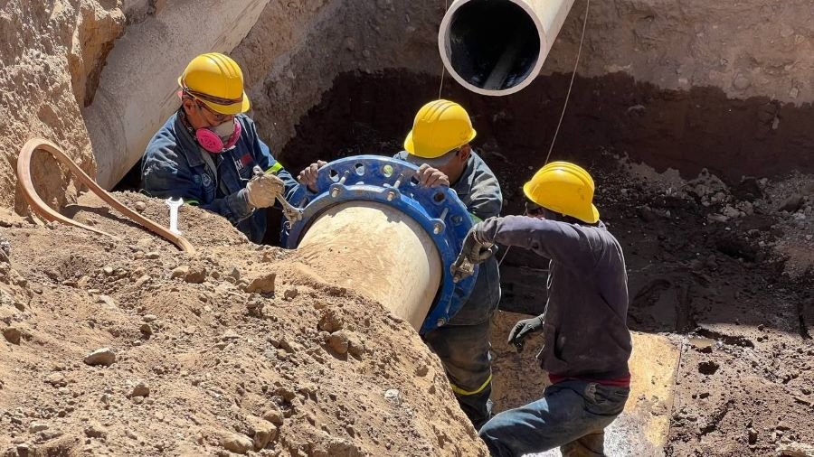 Concluyen Maniobras de Rehabilitación en el Tramo Número 11 del Acueducto Téllez